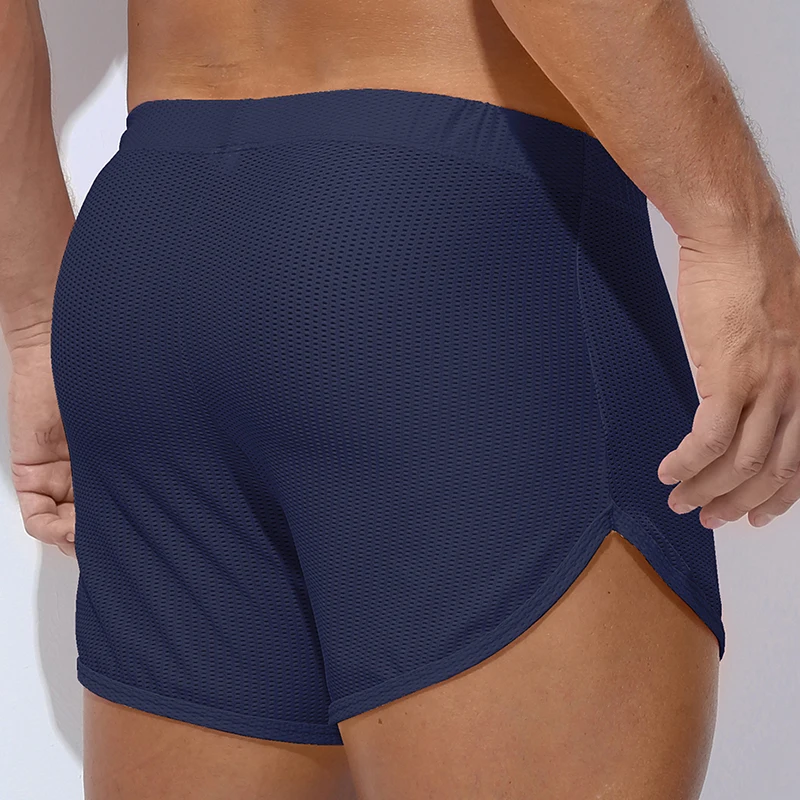 Men's Swimming Trunks Mesh Breathable Arrow Pants Comfortable Sports Wear Shorts