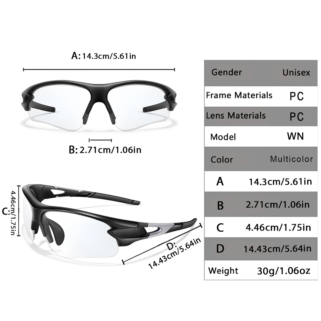 Fashion Sunglasses Photochromic