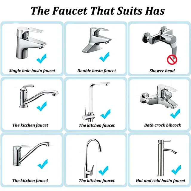 เครื่องเติมอากาศก๊อกน้ําประหยัดน้ําทองเหลืองพร้อมตัวกรองแบบถอดเปลี่ยนได้หัวฉีดผสมด้าย 24 มม. - การเปลี่ยน Bubbler ก๊อกน้ําในห้องน้ํา 5