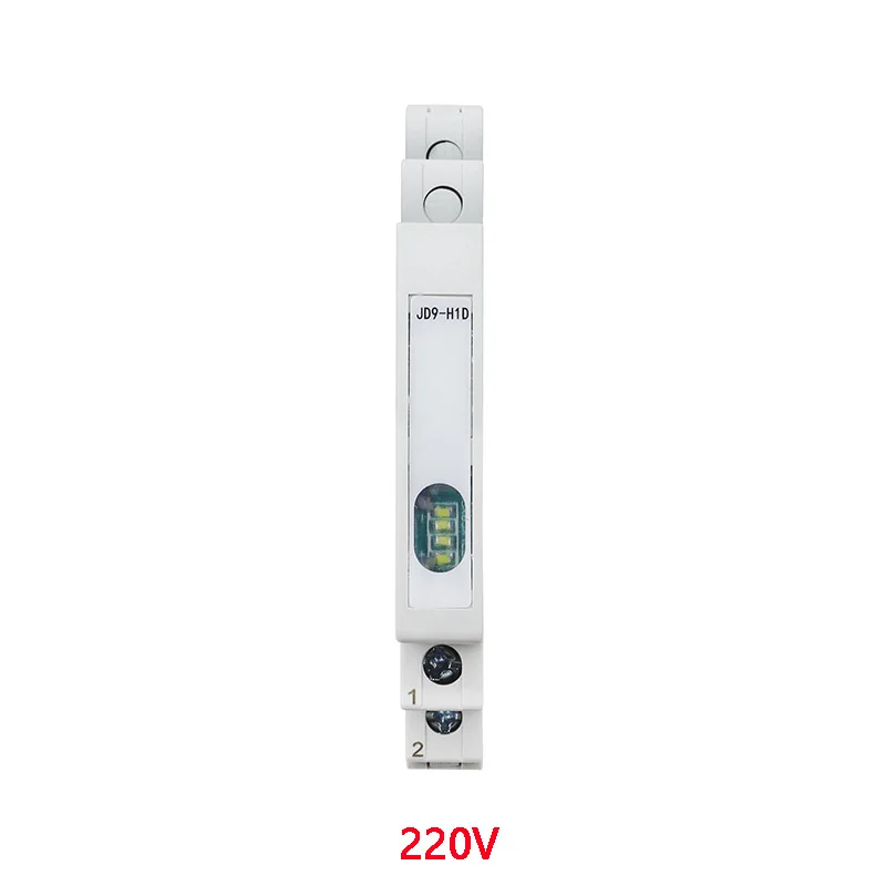 ตัวเลือกสินค้า ไฟแสดงสถานะ Din Rail 230V 50/60Hz โคมไฟคู่