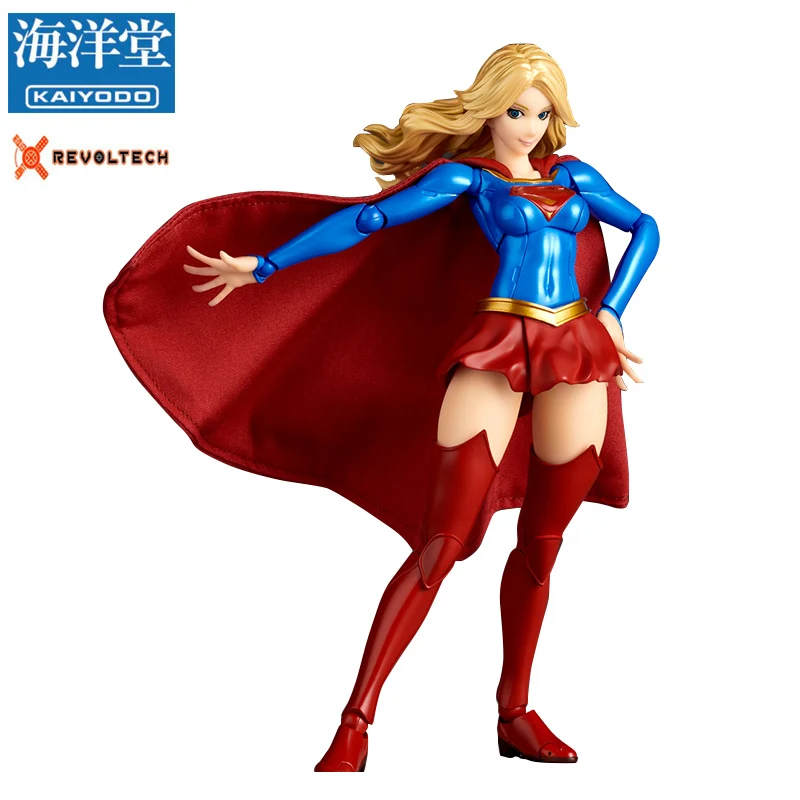 

KAIYODO 1/12 удивительная фигурка фигурки героев аниме YAMAGUCHI DC Supergirl ПВХ 16 см Коллекционная игрушка