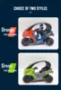 2.4Ghz RC Motorcycle Remote Control Stunt Tricycle Spray Toy Electric Colorful Three-Wheeled Racing Car Model Kid Toy Boy Gift 6