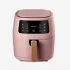 360 ° Electric Digital Display Touch Screen 1350W 6L Air Fryer Oil Free 8 Menus Air Oven Frier Home French Fries Fried Chicken 2