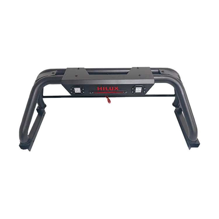 Universal Brake Light Roll Cage Pickup Truck Accessories Manganese steel Sports Bar Roll Bar for Hilux Dodge Ram Isuzu Dmax