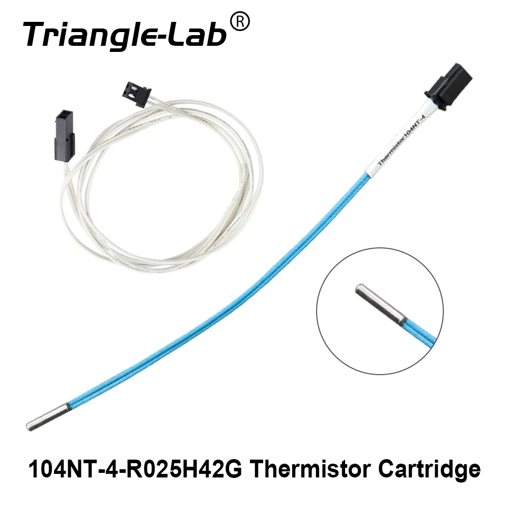 R Trianglelab ATC Semitec 104GT-2 104NT-4-R025H42G Thermistor-Kartusche Hochtemperatur 280 ℃ für ED V6 Volcano Heizblock