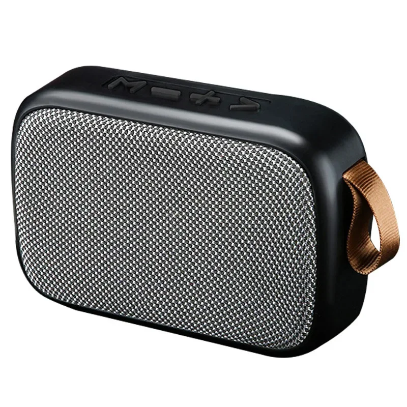 Mini Bluetooth Speaker Wireless Mini Bluetooth Speaker with Fabric Design TF Card Support 3D Stereo Sound Designed for Outdoor Use