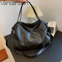 Big Tote Bags for Women Large Hobo Shopper Bag Roomy Handbag Quality Soft Leather Crossbody Bag Ladies Travel Shoulder Bag Sac 1