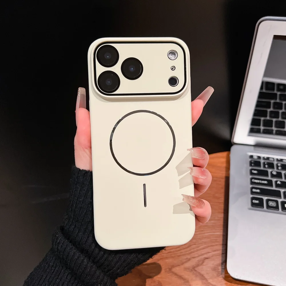 Slim Magnetic Phone Case with All-Inclusive Lens Protection