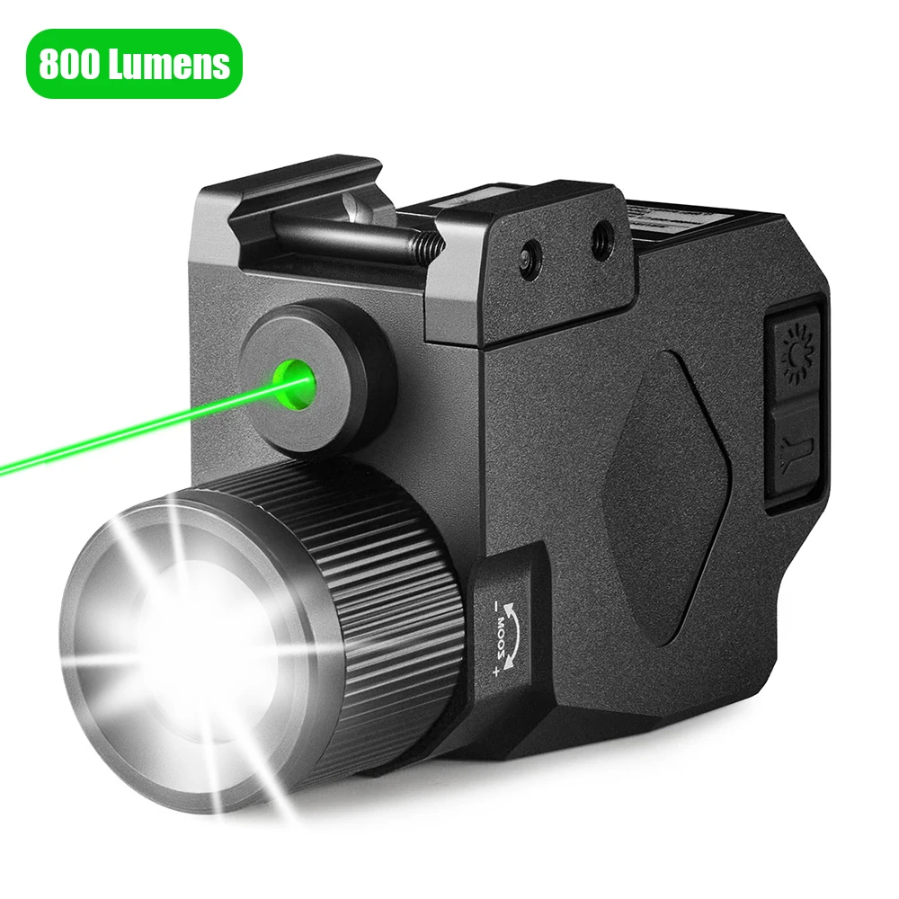 800-lumens-pistol-flashlight-with-green-laser-magnetic-charging-weapong-light-laser-combo-tactical-flashlight-airsoft-accessory