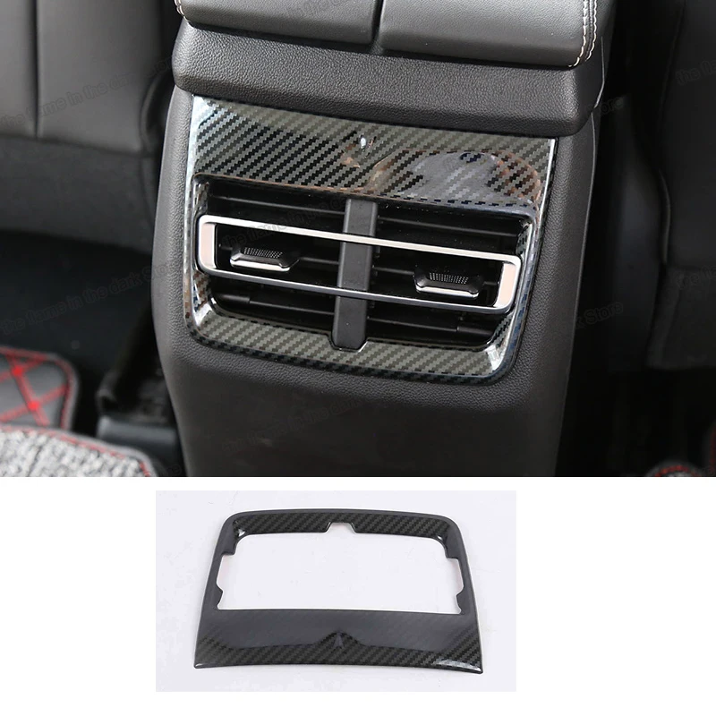 Подлокотник для автомобиля из углеродного волокна, рамка для вентиляционного отверстия, отделка для changan cs85 coupe 2019 2020 2021 2022 2023, аксессуары для интерьера, автостайлинг
