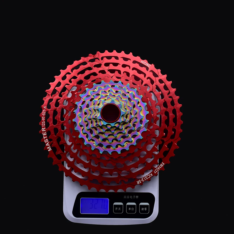 カセット12種 Kcnc-12スピードmtbカセット,9-52歯,xx1eagle xd xdr 12s sram用