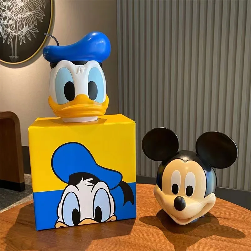 

Милая мультяшная Копилка «Микки Маус» Disney, большая головка, милая маленькая копилка для хранения, украшение для комнаты, детские рождественские подарки