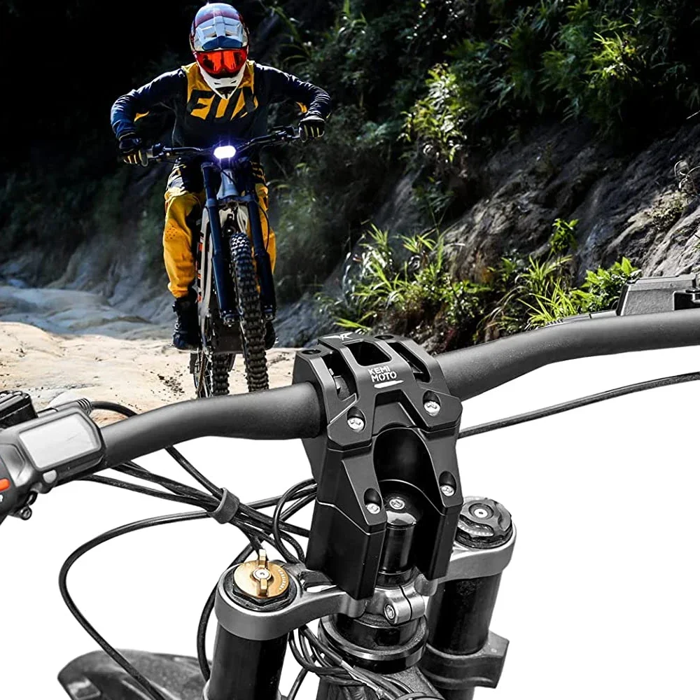 

For Surron Bar Clamps Handlebar Risers Adapter Electric Motocross Bike For Su-rron Light Bee X For Segway X160 X260 CNC Aluminum