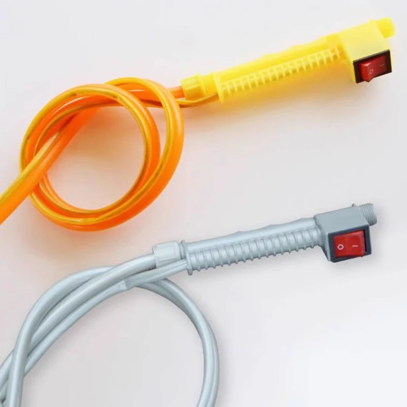 Electric sprayer tube handle power switch dual-line tube sprayer hose outlet pipe handle switch control line