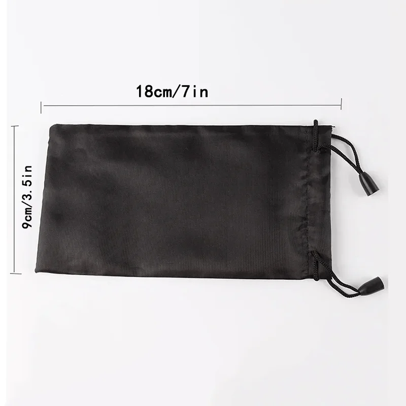 50pcs Ultra Fine Microfiber Sunglasses Pouch Dustproof Eyewear Bags with Drawstring Lightweight Durable Travel Storage Pouch