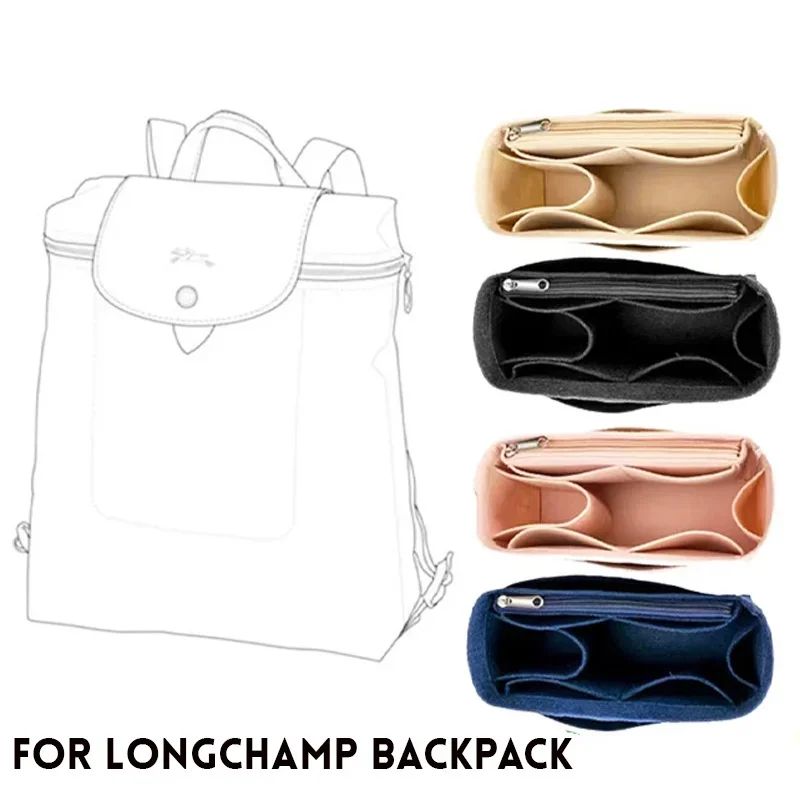 Yudx Bag Organizer Per Longchamp Le Pliage Zaino Liner Per Organizzare E Conservare Il Supporto Della Borsa Interna