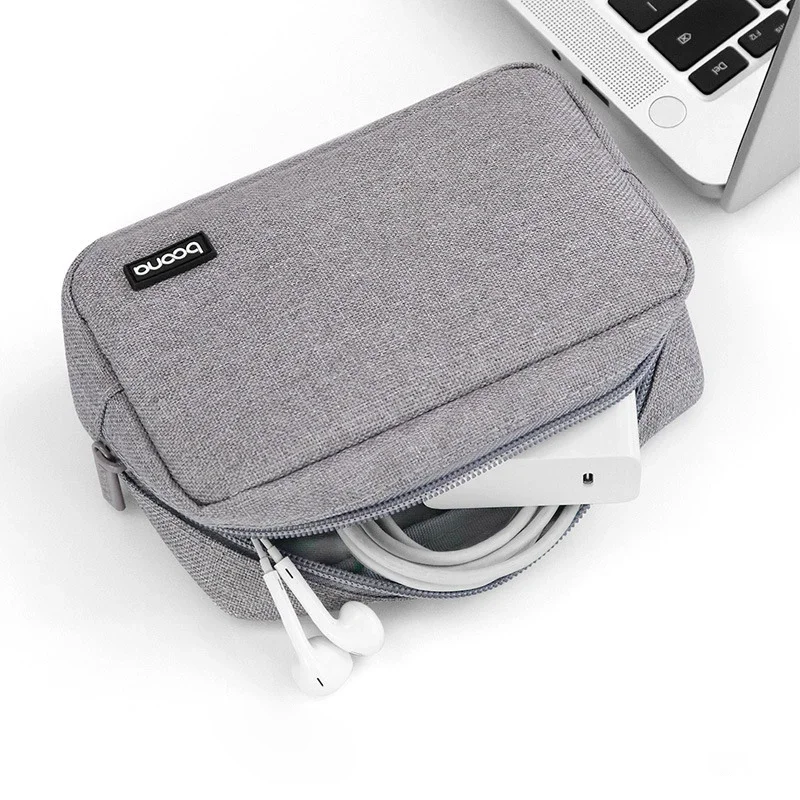 

Large Capacity Digital Product Storage Bag Data Line Power Bank Phone Headset Sort Pocket Portable Household Travel Organizer