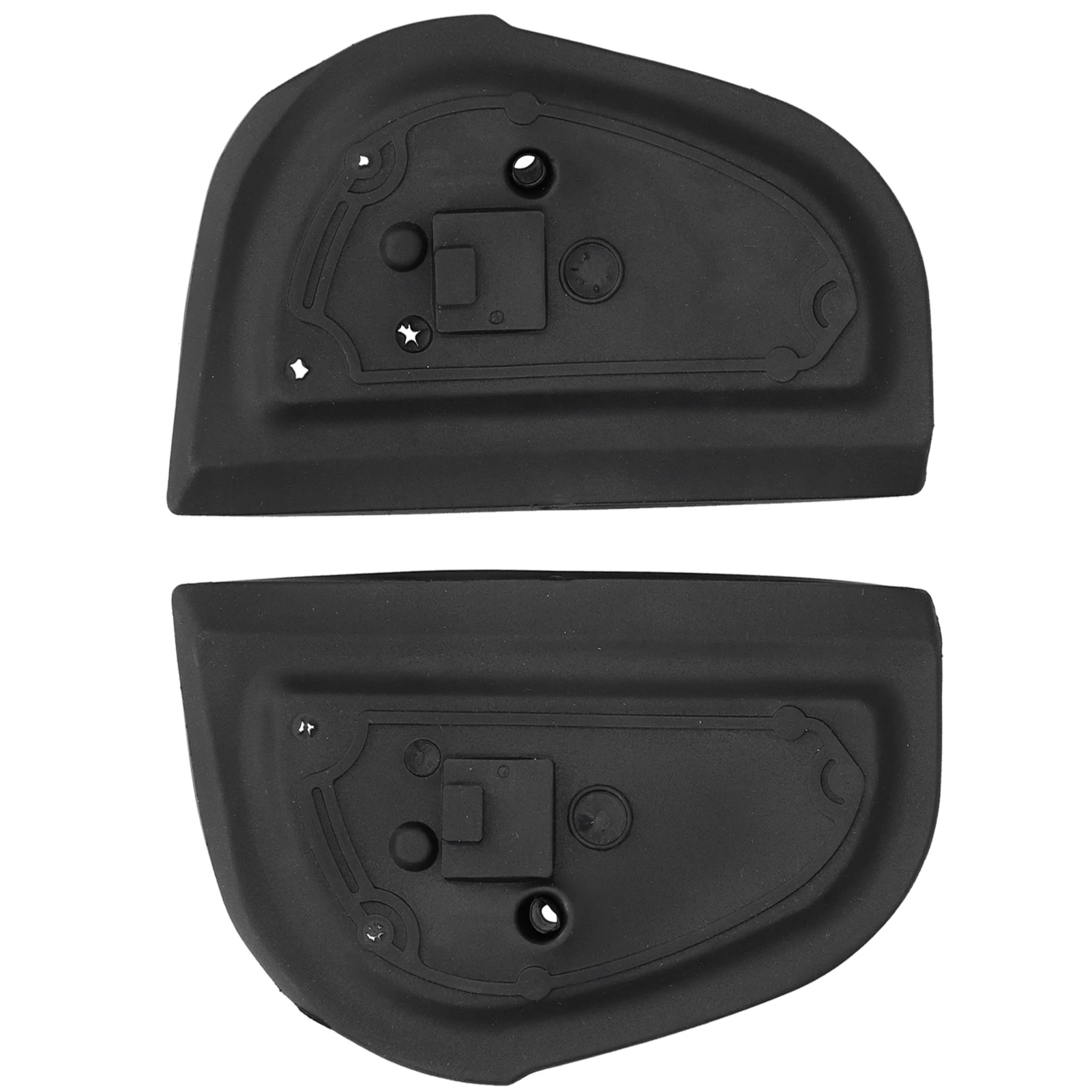 Mirror Rubber Pair Exterior Mirror Rubber Gaskets 2108106316 2108106416 Fit for W140 W210 W202 Mirror Rubber Seals Car Accessory 4
