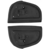 Mirror Rubber Pair Exterior Mirror Rubber Gaskets 2108106316 2108106416 Fit for W140 W210 W202 Mirror Rubber Seals Car Accessory 4