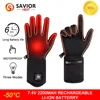 Savior Heat Electric Heated Glove Liners for Men Women Rechargeable Battery Heating Riding Ski Snowboarding Cycling Thin Gloves 1
