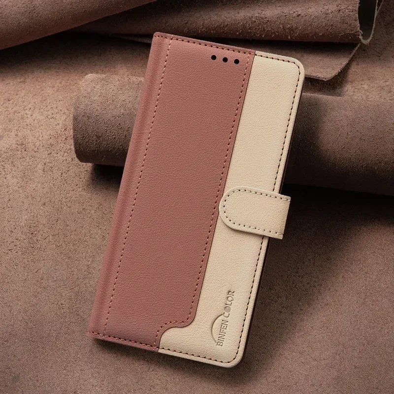 Premium RFID Leather Wallet Phone Case with Enhanced Security Protection