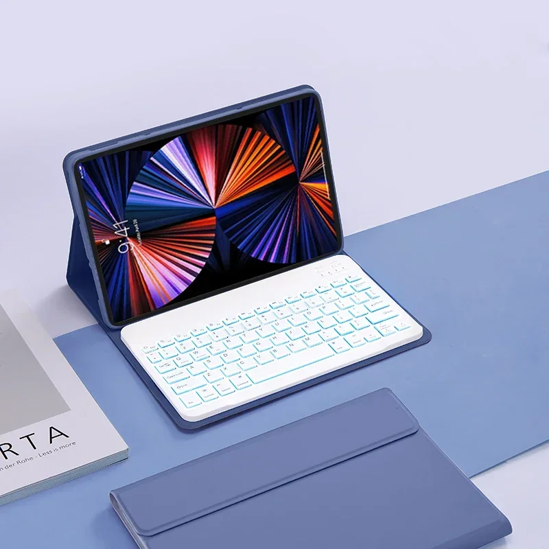 Premium Stand Protective Backlight Keyboard Case - 11.5 Inch Tablet Cover