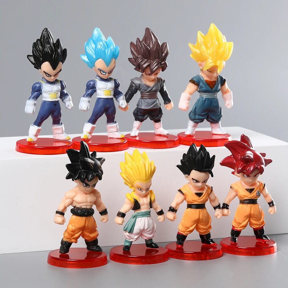 ドラゴンボールZのフィギュア,おもちゃ,デスクトップの装飾品,ギフト