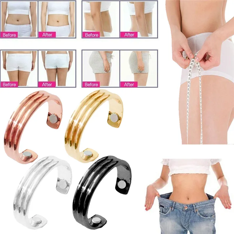 Fashion Slimming Finger Ring Micro Magnetic Weight Loss Finger Ring Fat Burning String Stimulating Acupoints Fitness Health Care