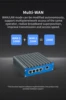 Firewall Mini PC 12th Gen Intel N100 2.5G Soft Router 4x i226 LAN DDR5 Industrial Fanless Mini PC Soft Router pfSense Firewall 4