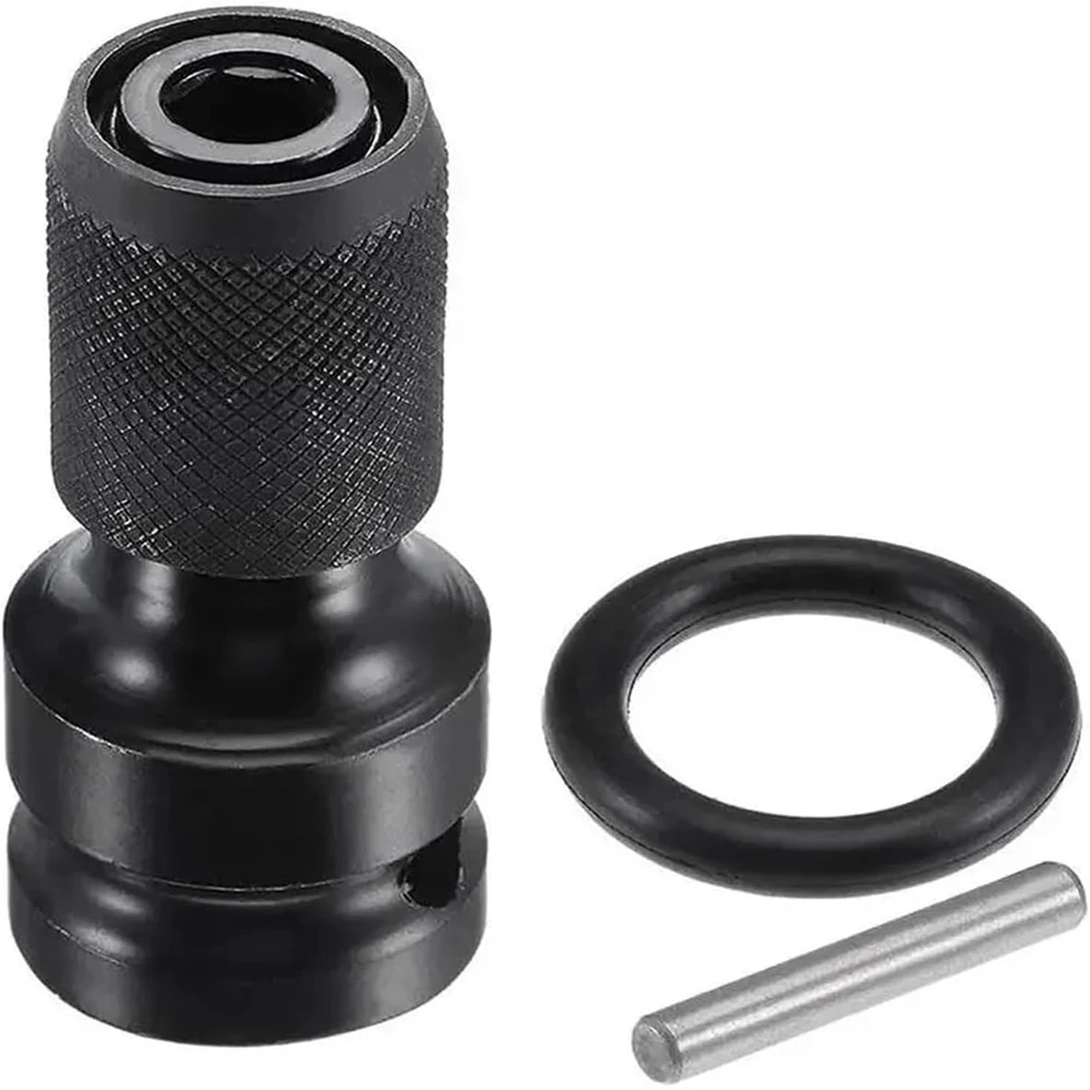  1/2 Inch Square Drive to 1/4 Hex Female Quick Release Impact Ratchet Socket Converter Adapter Wrench Sleeve Tool Impact Wrench 1/2 Inch Square Drive to 1/4 Hex Female Quick Release Impact Ratchet Socket Converter Adapter Wrench Sleeve Tool Impact Wrench