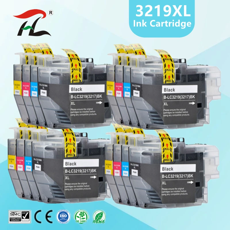 

Compatible LC3219 LC3219XL 3219xl Ink Cartridge For Brother MFC-J5330DW J5335DW J5730DW J5930DW J6530DW J6935DW Printer lc3217