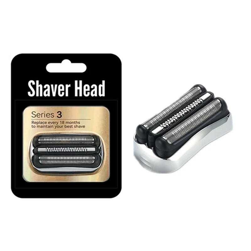 32S Replacement Head Fit For Braun 3 Series electric shaver 300S 301S 310S 5408 razor electric shaver head