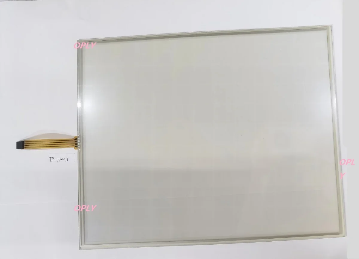 

17 inch 4 line 17" Resistive Touch screen glass 337.92*270.34 MM digitizer for industrial advertising monitor replacement parts