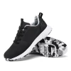 LiXingMing Women Golf Shoes Pink Professional Golfer Sport Sneakers Men Non-slip Spikeless Golf Turf Golfing Walking Shoes 5