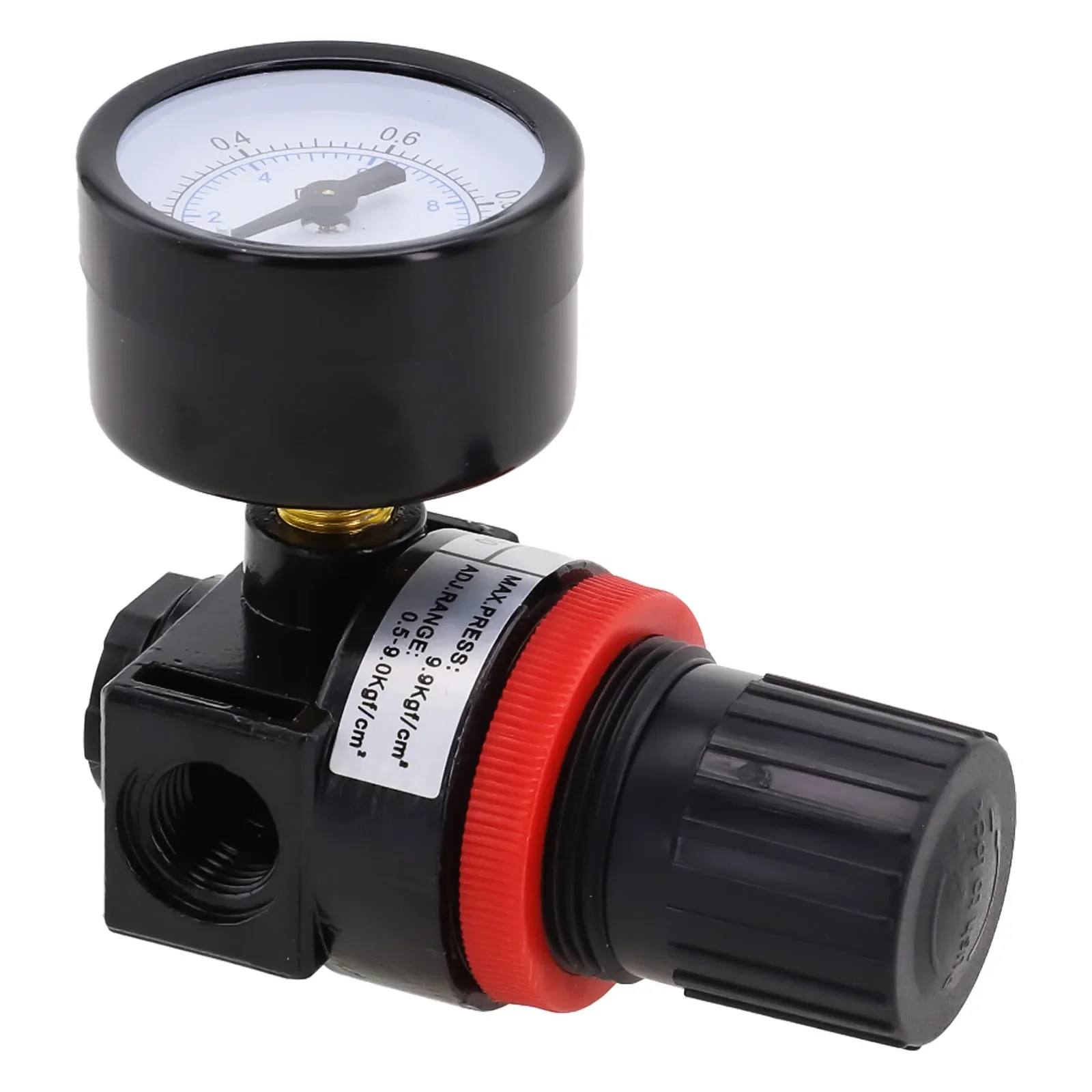 With Pressure Gauge Pressure Regulator Air Compressor 1/8" NPT Female Compressed Air Compressor 1/4NPT Por