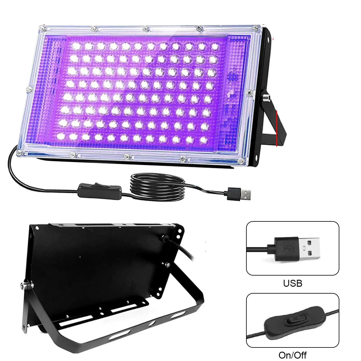 LED 자외선 레진 경화 램프 395nm 405nm, USB 전원, 레진 선물, 귀걸이, 키체인, DIY 경화 램프 제작용