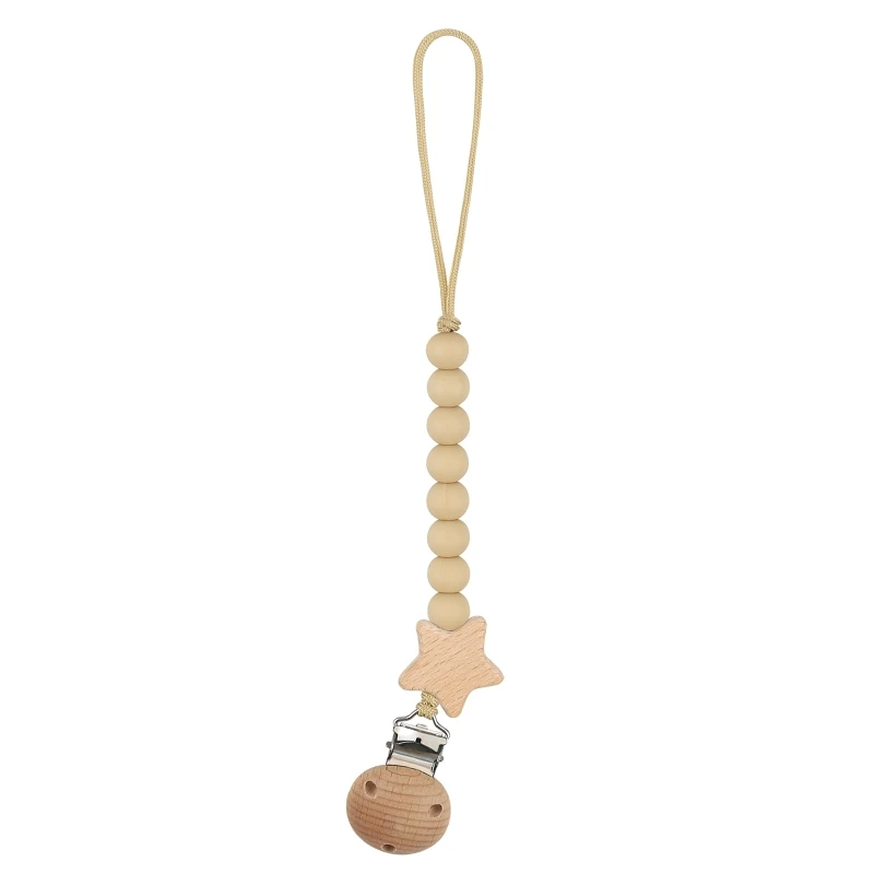 

Baby Teething Toy Clip Anti-Lost Chain Pacifier Clip Nursing Soother Toy Holder