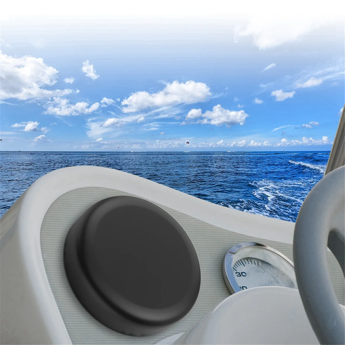 For Marine Radio Cover MP3 MP5 FM Boat Radio Soft Silicone Protector Waterproof Suit for UTV ATV SPA RZR A