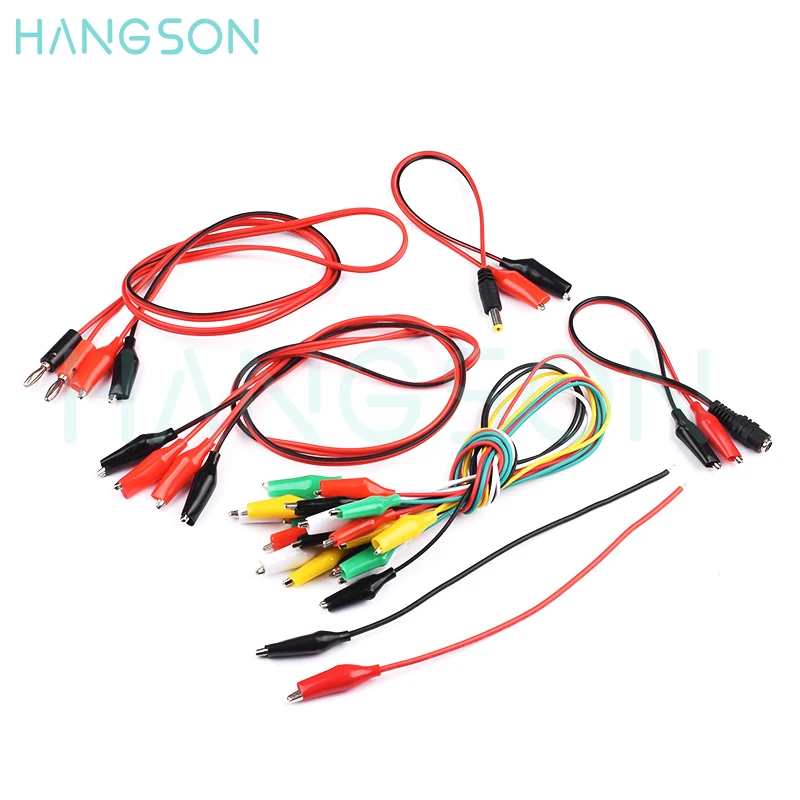 Fasizi Set Di 30 Cavi Di Prova Con Clip A Coccodrillo Isolati Per Test Con Clip - Foto 6