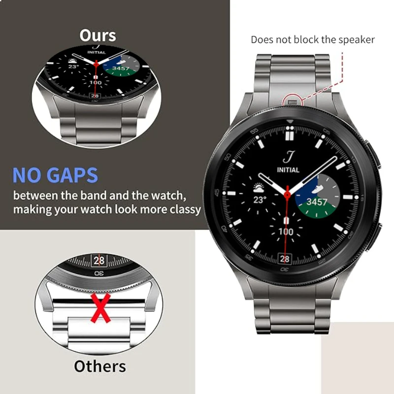 Premium Titanium Alloy Watch Strap - High-End Wristband