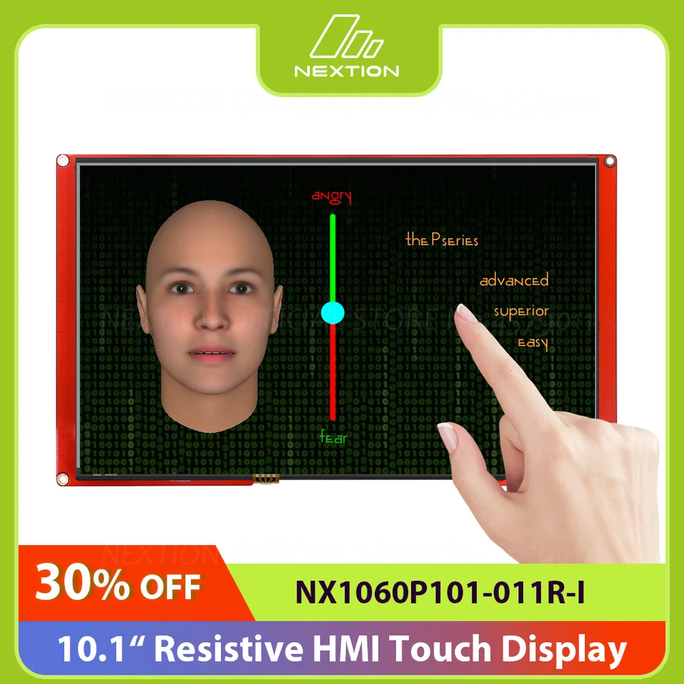 Écran Tactile HMI 10,1 Pouces - Interface Homme-machine, Résistif, Haute Résolution - 2