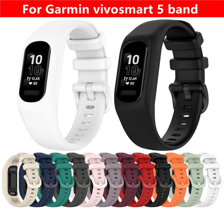 Gentleman vriendelijk chef Sociologie For Garmin Smart 5 Sillicone Wristband Strap For Garmin Vivosmart 5  Activity Fitness Tracker Smartwatch Smart5 Replacement Band - Smart  Accessories - AliExpress