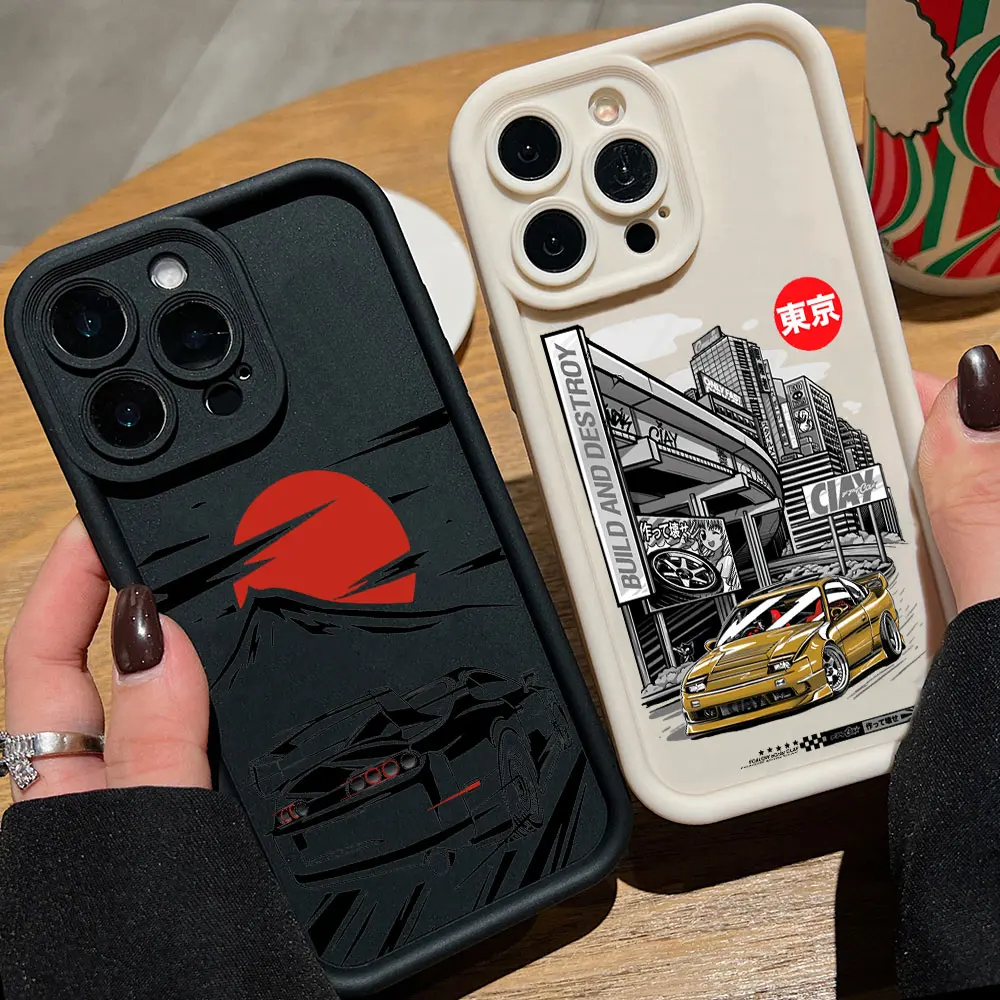 JDM Drift Car Design Sports Racing Phone Case