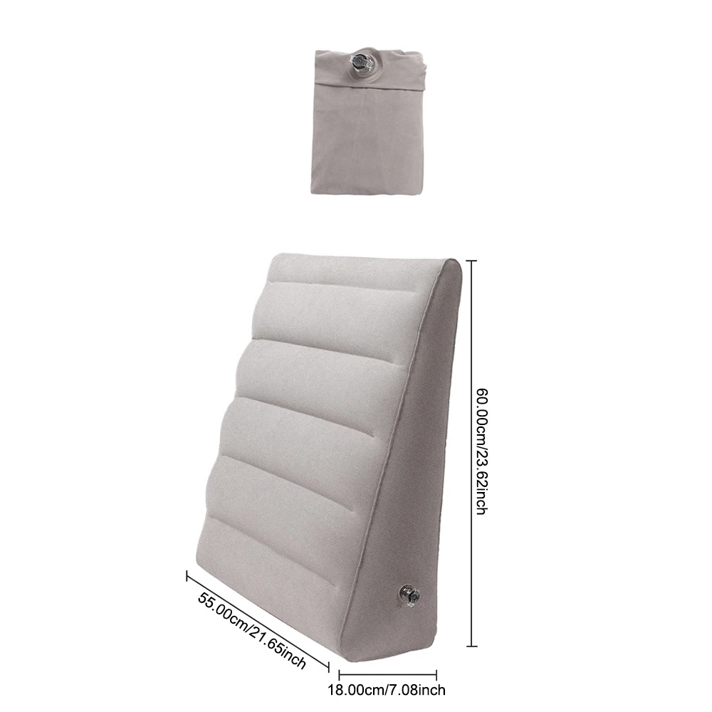 For Travel Camping Sleeping Portable Wedge Pillow Knee Cushion PVC Foot Pillow Elevation Leg Pillows Inflatable Back inflatable wedge pillow,knee pillow,leg pillow,inflatable foot pillow
