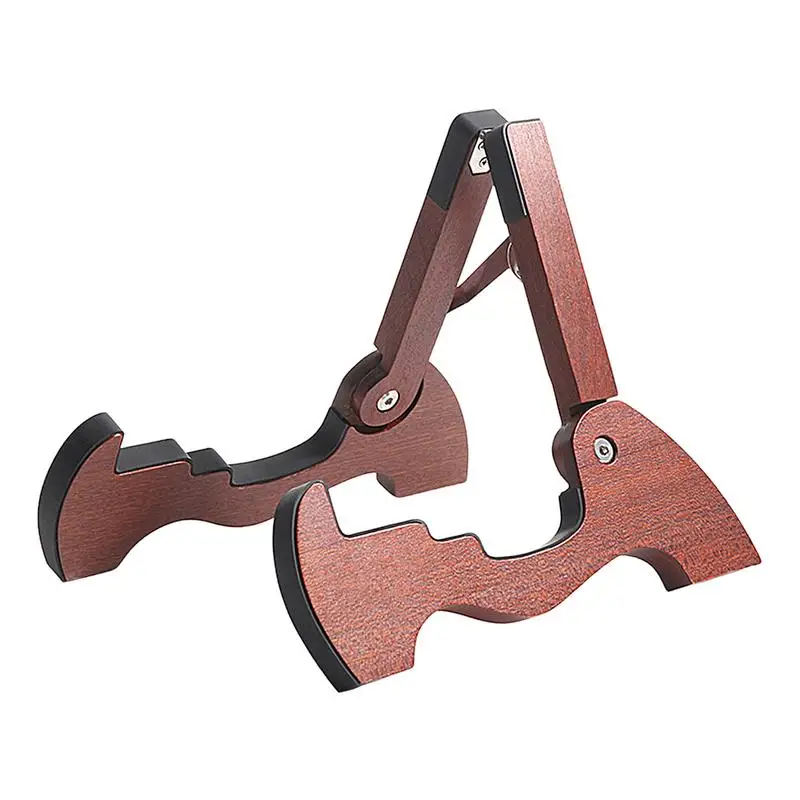 

Складной держатель для укулеле, подставка для гитары, деревянное основание, портативный держатель инструмента, нескользящее основание