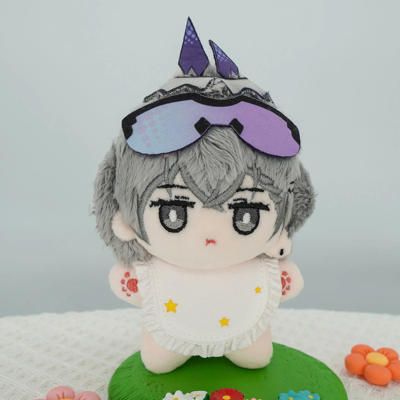 

Игра Honkai: звезда рельс Серебряный волк Косплей 12 см мини Звездная Морская звезда тело брелок мягкие игрушки прекрасный веер подарок