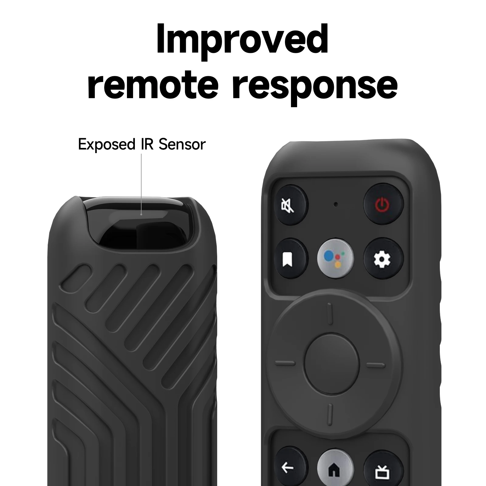 Sikai Coque Housse telecommande Silicone Compatible avec TCL RC902V FMR5,  Protection Coque telecommande antidérapante pour TCL 8K QLED Voice TV  Remote Case : : High-Tech