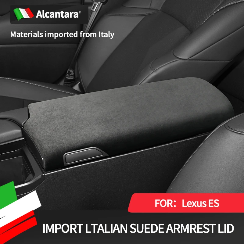 Алькантара TPIC для Lexus Es Es200, ES260, Es300, Es300h, крышка подлокотника, наклейка на панель, внутренняя отделка, декоративные автомобильные аксессуары