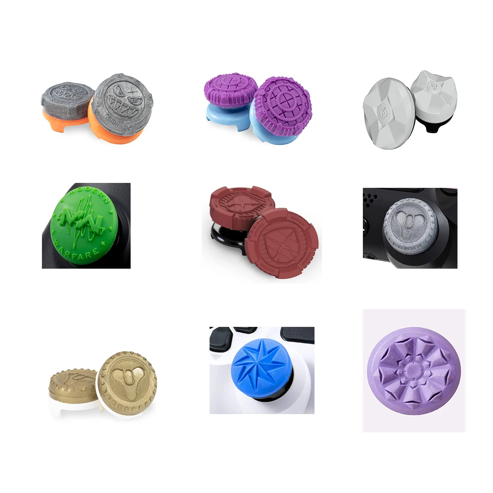 2Pcs Thumbstick Cover Accessori Per Controller Di Gioco, 1 Paio Thumb Stick Grip Caps Thumb Button Cap, Per Parti Del Controller Ps4 Accessorio