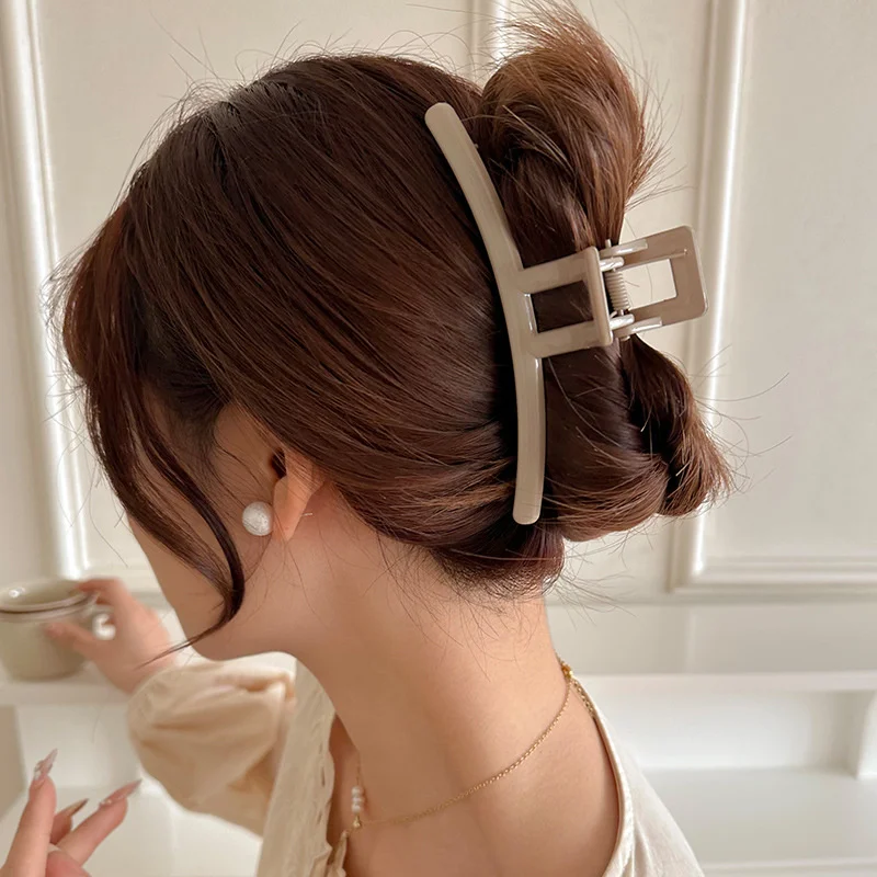 Hair Claw clip Korean pan hair big hair catch temperament lady